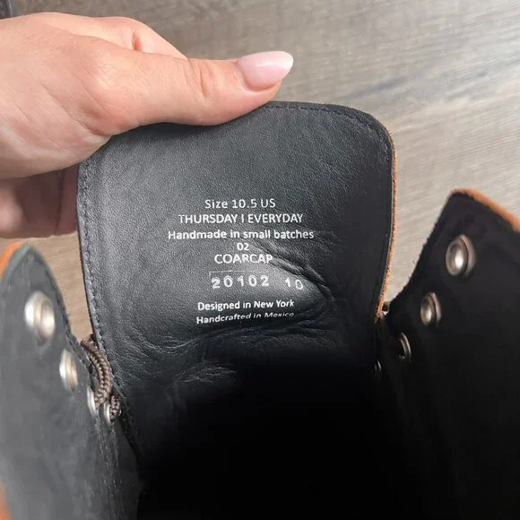 NWOT Thursday Boots Men's Captain Boots Size 10.5 Standard - Picture 7 of 9